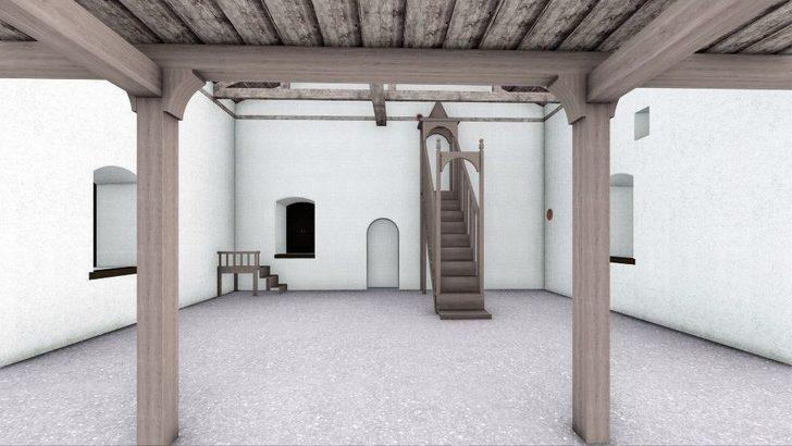 Tarihi Çeşmeköy Camii Restore Ediliyor G5