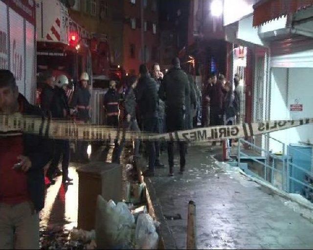 Kağıthane'de Markete Molotoflu Saldırı