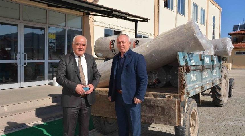 Ortaca Belediyesinden Spor Salonuna Destek