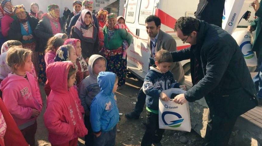 Gestaş&rsquo;tan Depremzedelere Giyim Yardımı