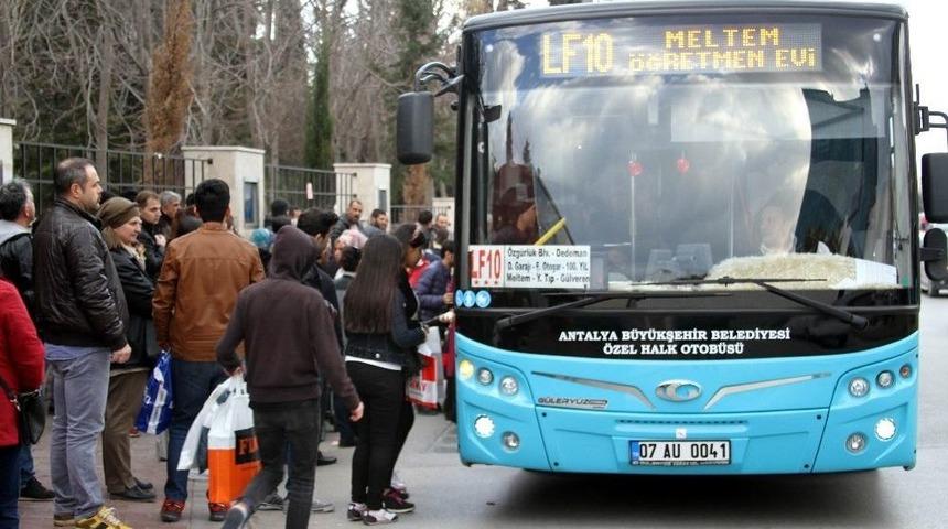 Antalya&rsquo;da Tek Tip Ulaşım Aşısı Tuttu