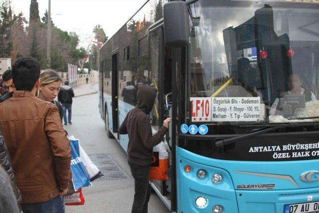 Antalya’da Tek Tip Ulaşım Aşısı Tuttu