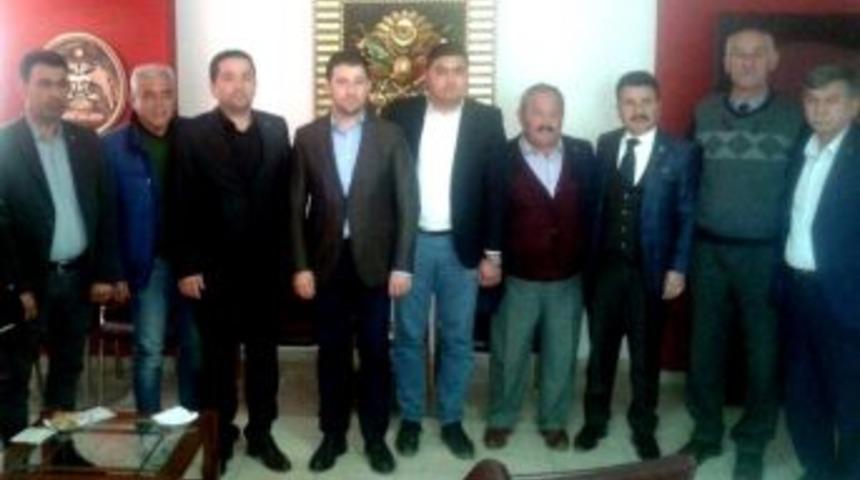 Ak Parti Mezitli Yönetiminden Mhp Mezitli’ye Ziyaret