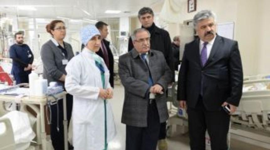 Polis Memuruna ’geçmiş Olsun’ Ziyareti