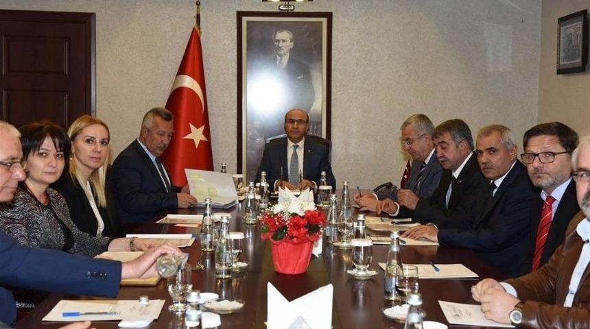 Vali Demirtaş&rsquo;ın Başkanlığında Ceyhan Osb Toplantısı D&uuml;zenlendi