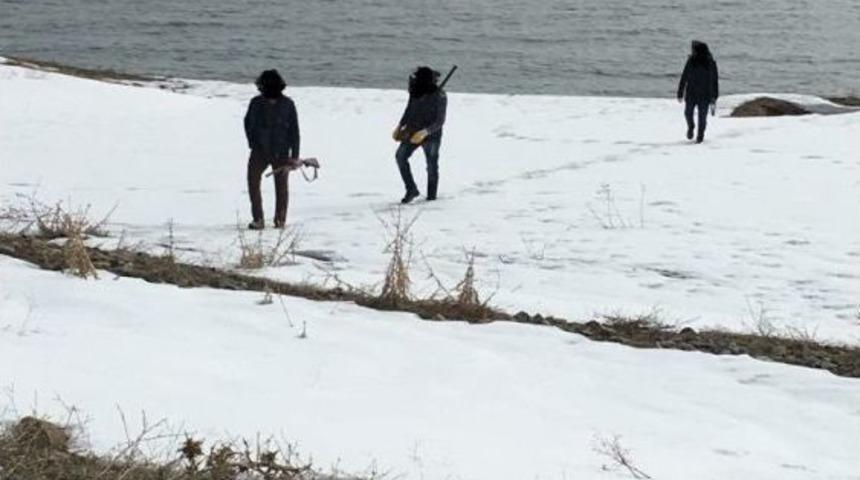 Ka&ccedil;ak Avcılara Bin 638 Lira Para Cezası