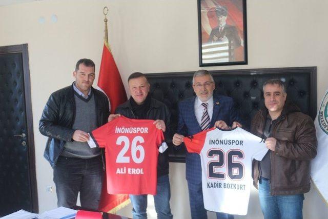 İnönü Spor Kulübü’nden Başkan Bozkurt’a Teşekkür Ziyareti