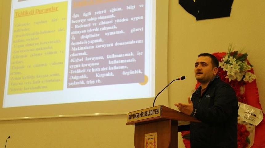 Haliliye&rsquo;de Temizlik İş&ccedil;ilerine İş Sağlığı Ve G&uuml;venliği Eğitimi