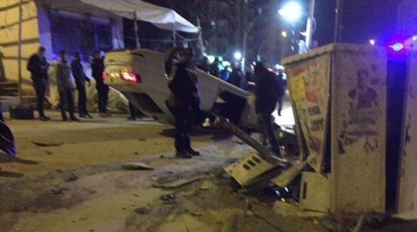 Takla Atan Otomobilin S&uuml;r&uuml;c&uuml;s&uuml; Yaralandı