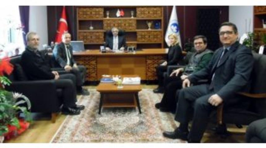 Rekt&ouml;r Şeng&ouml;r&uuml;r&rsquo;e Hayırlı Olsun Ziyareti