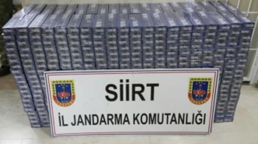 Siirt&rsquo;te 31 Bin Paket Ka&ccedil;ak Sigara Ele Ge&ccedil;irildi