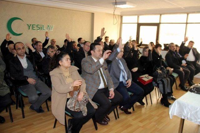 Yeşilay Kayseri Şubesi’nde Yeni Başkan Ömer Faruk Çöl Oldu