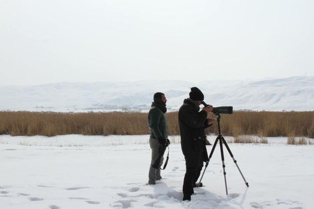 Van&rsquo;da Kış Ortasında Kosks &Ccedil;alışmaları Sona Erdi