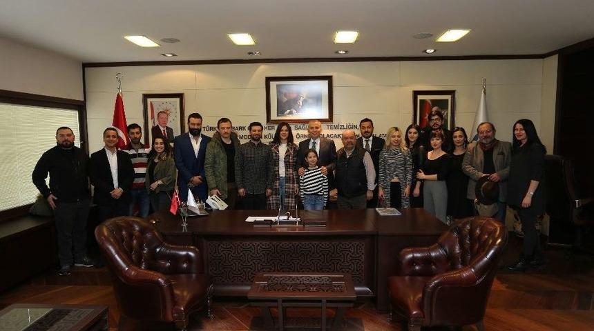 Sinemacılardan Başkan Zolan&rsquo;a Ziyaret