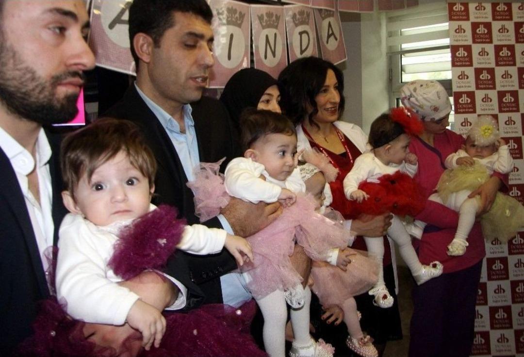 Bursalı Beşizler Sevgililer G&uuml;n&uuml;nde Yaş G&uuml;n&uuml;n&uuml; Kutladı