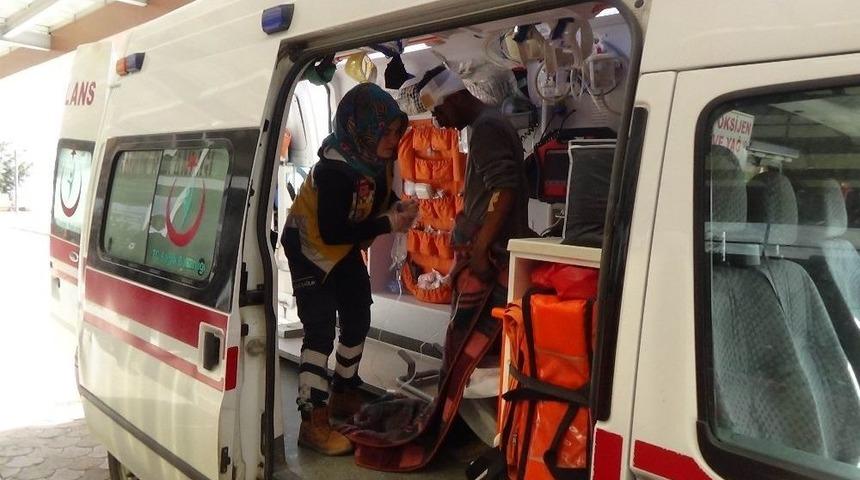 Suriye’de Çatışmalarda Yaralanan 8 Öso Askeri Kilis’e Getirildi