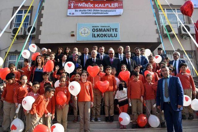 ‘minik Kalpler’ Projesi İle Bin 700 İlkokul Öğrencisi Kalp Taramasından Geçirildi