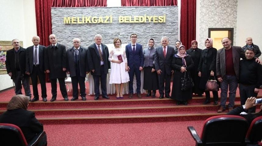 14 Şubat&rsquo;ta 23 &Ccedil;ift Melikgazi&rsquo;de &rsquo;evet&rsquo; Dedi