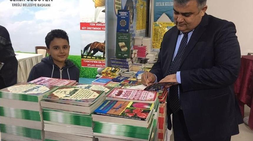 Ereğli&rsquo;de 1. Kitap Fuarına Yoğun İlgi Devam Ediyor