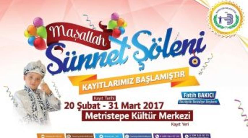 Boz&uuml;y&uuml;k Belediyesi Toplu S&uuml;nnet Ş&ouml;leni Kayıtları Başlıyor