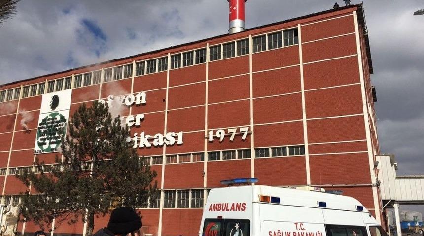 Afyon Şeker Fabrikası &Ccedil;atısında İntihar Girişimi
