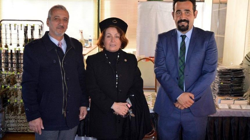 Şehit Aileleri Ve Gaziler Başak Koleji&rsquo;nin Sergisini Ziyaret Etti