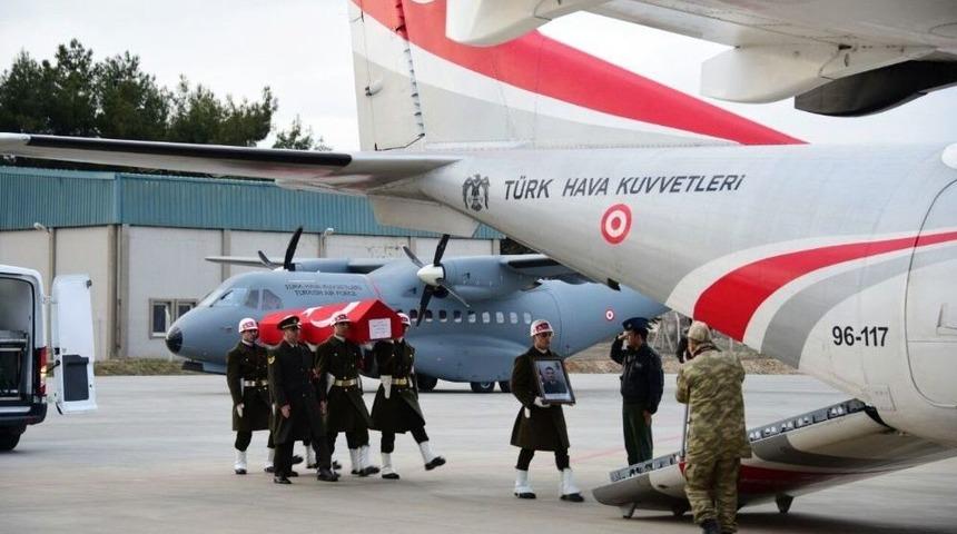 El Bab Şehidi Kocaeli&rsquo;ye Uğurlandı