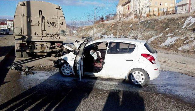 Yozgat’ta Trafik Kazası: 4 Yaralı