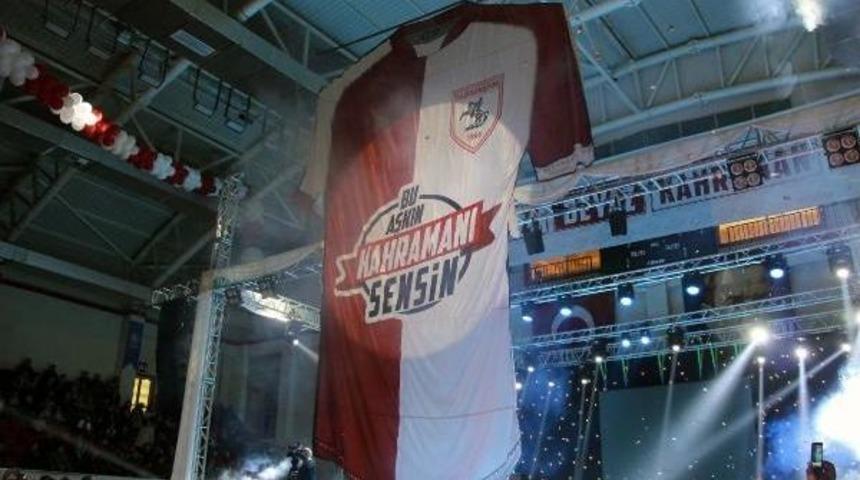 Samsunspor'un 'bu Aşkın Kahramanı Sensin' Projesinin Lansmanı Ger&ccedil;ekleşti