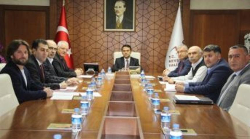 Vali Aktaş Başkanlığında Kap-hib Toplantısı Yapıldı