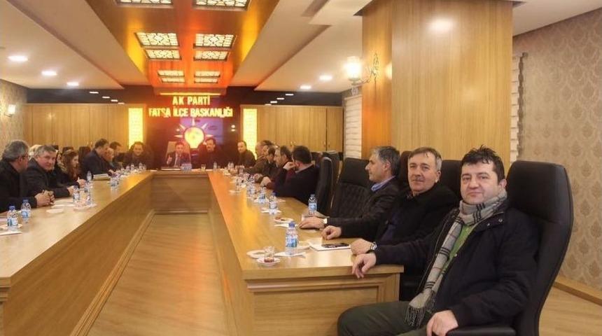 Ak Parti Fatsa&rsquo;da Başkanlar Zirvesi