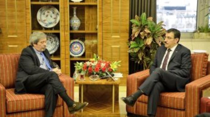 Bakan Tüfenkci, Arjantin Büyükelçisi Tettamanti’yi Kabul Etti