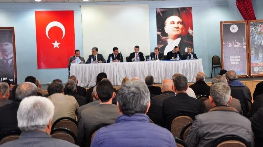 Milas&rsquo;ya Muhtarların Sorunlarını Dinlediler