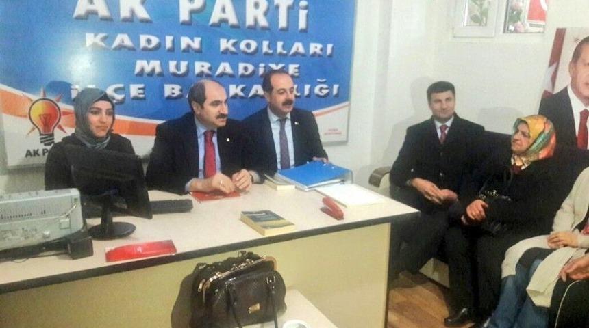 Başkan Soğanda&rsquo;dan İl&ccedil;e Ziyaretleri