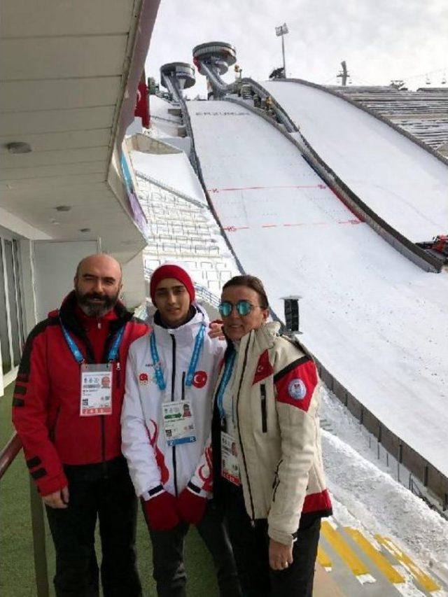 Aslı Için Uçtu, Kayakla Atlamada 4'üncü Oldu