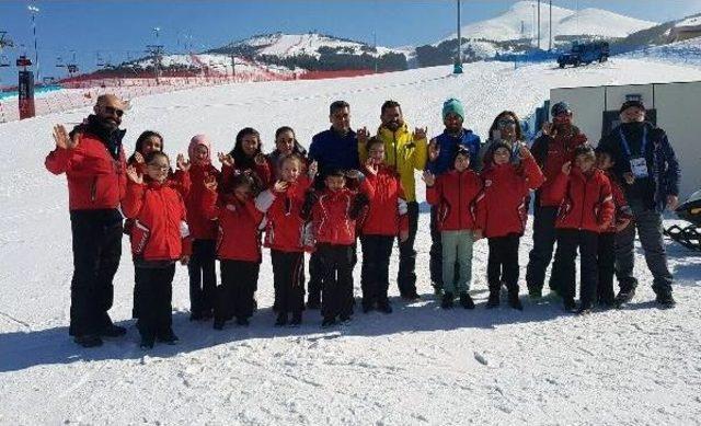 Aslı Için Uçtu, Kayakla Atlamada 4'üncü Oldu