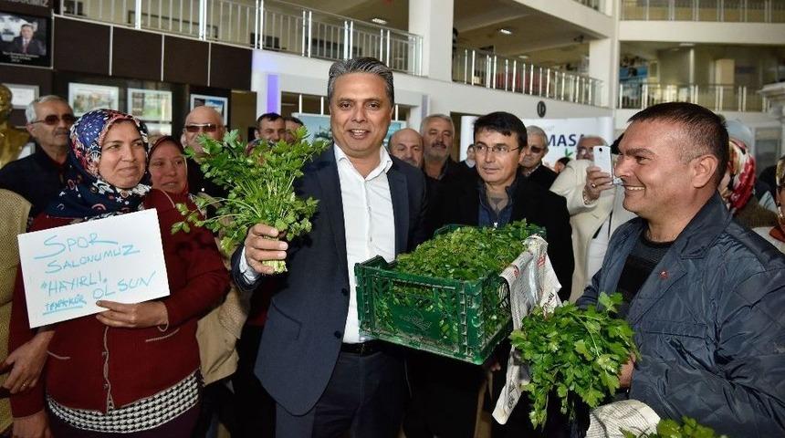 Başkan Uysal, Yenig&ouml;l Mahallesi&rsquo;nin Kadınlarını Ağırladı