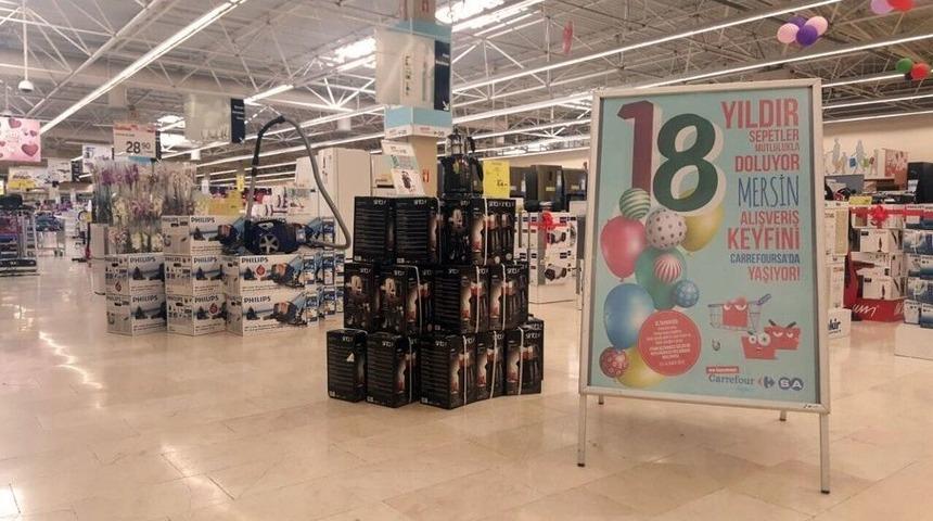 Carrefoursa Mersin Hipermarketi 18 Yaşında