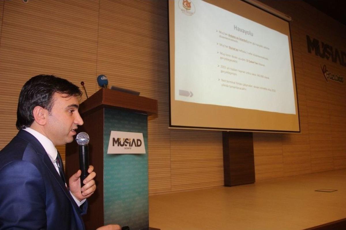 Gaziantep M&uuml;siad Muşlu İş Adamlarını Kabul Etti