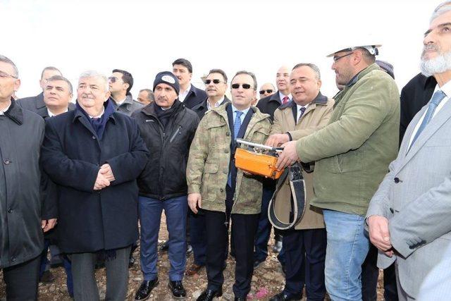 Yeni Cezaevi Camisinin Temel Atma Töreni Gerçekleşti 2