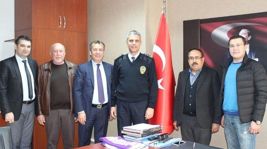 Mitso&rsquo;dan Milas&rsquo;ın Yeni Emniyet M&uuml;d&uuml;r&uuml; Ava&rsquo;ya Ziyaret