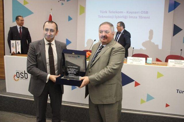 Kayseri Osb Ve T&uuml;rk Telekom Arasında Teknolojik İş Birliği Protokol&uuml; İmzalandı 3