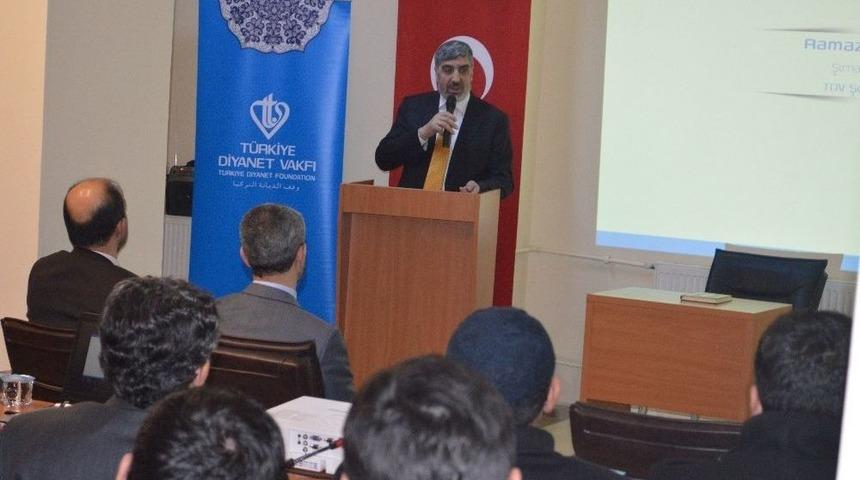 Tdv Bilgilendirme Toplantısı Şırnak&rsquo;ta Yapıldı