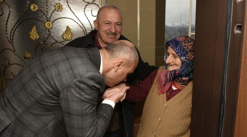 Başkan Togar’dan Şehit Ailelerine Yakın İlgi