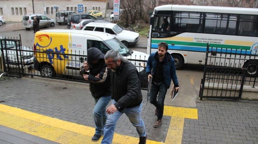 Pompalı T&uuml;fekle Mağazayı Basan Zanlı Adliyeye Sevk Edildi