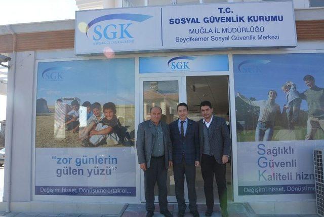 Seydikemer Sgk Hizmet Binası A&ccedil;ıldı 1