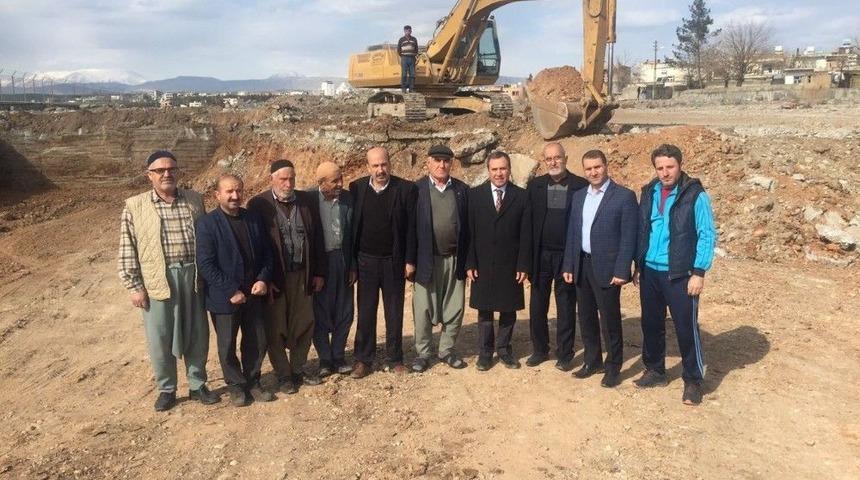 Başkan Akel İl&ccedil;edeki Yatırımları İnceledi