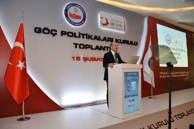 Süleyman Soylu : Türkiye de Bugün Halen Göçmen, Mülteci Olarak Bulunan Insan Sayısı 3 Milyon 551 Bin 78 Kişi 2