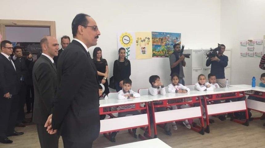 Katar&rsquo;daki T&uuml;rk Okulu&rsquo;nu Cumhurbaşkanlığı S&ouml;zc&uuml;s&uuml; Kalın A&ccedil;tı