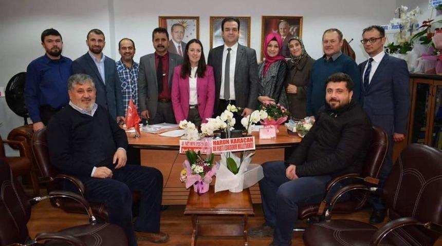 Başkan Yal&ccedil;ın&rsquo;a Ziyaretler S&uuml;r&uuml;yor